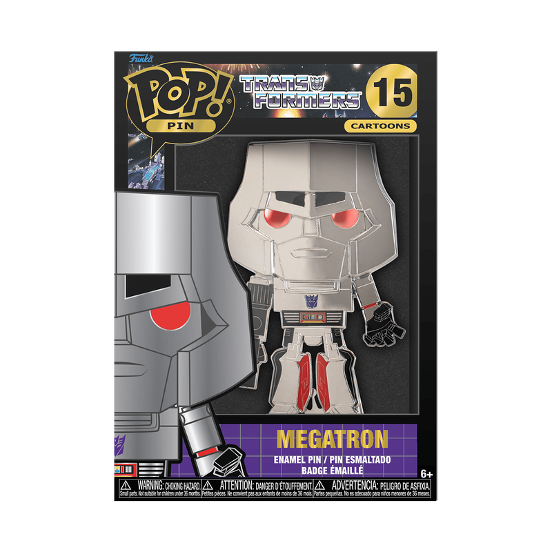 FUNKO POP PIN: TRANSFORMERS: MEGATRON
