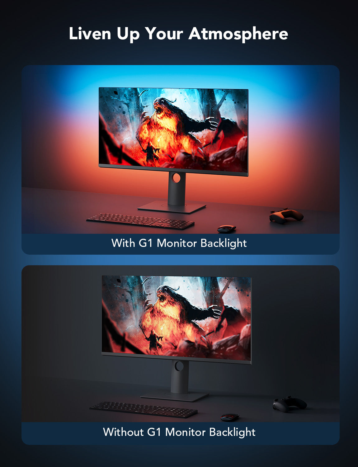 GOVEE Gaming Light Strip G1 27-34